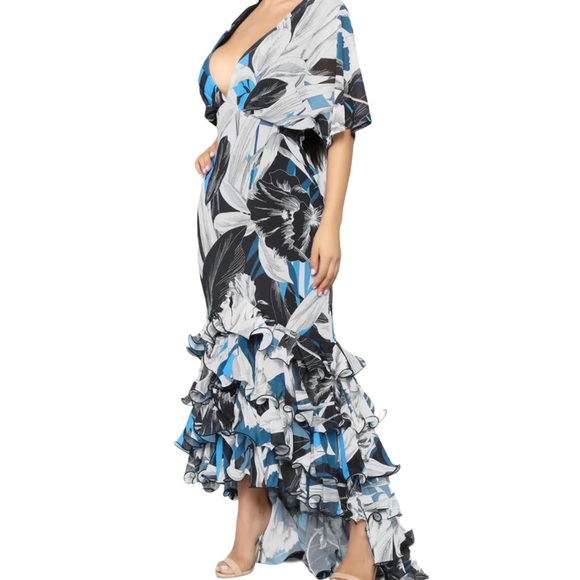 CQ By CQ Ruffled Hem Dress - Picture 1 of 9